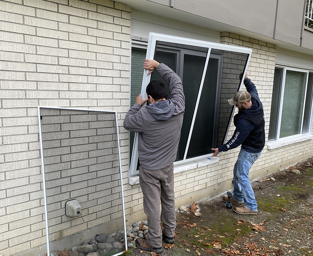 Our window security screens stop intruders from entering. The strongest on the market & nearly impenetrable. Call us for a demonstration that’ll amaze you!